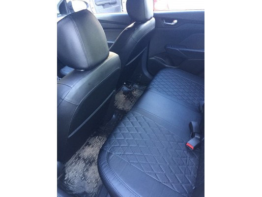 Авточехлы на Hyundai Solaris 2 Авточехлы на Hyundai Solaris 2