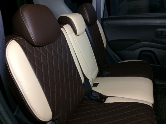 Авточехлы на Mitsubishi Outlander XL Авточехлы на Mitsubishi Outlander XL