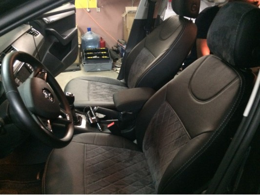 Авточехлы на Skoda Octavia A7 Авточехлы на Skoda Octavia A7