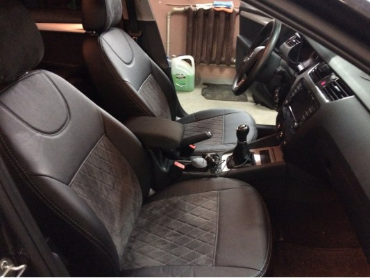 Авточехлы на Skoda Octavia A7 Авточехлы на Skoda Octavia A7