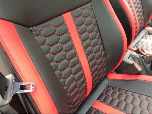 Варианты прострочек и цветов нитей каркасных авточехлов Варианты прострочек и цветов нитей каркасных авточехлов