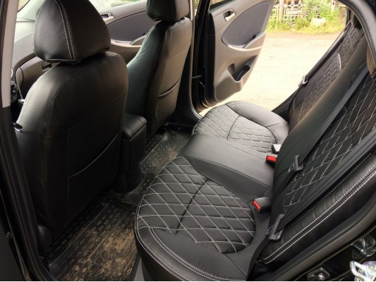 Каркасные авточехлы на Hyundai Solaris Каркасные авточехлы на Hyundai Solaris