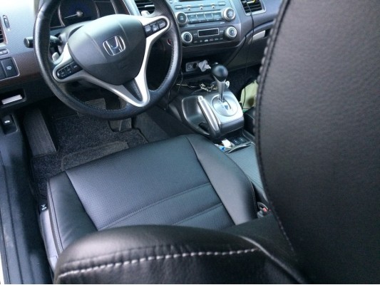 Каркасные авточехлы на Honda Civic 8 4D Каркасные авточехлы на Honda Civic 8 4D